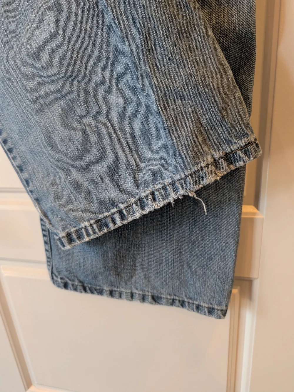 Wrangler Light Blue Relaxed Bootcut Men’s Jeans